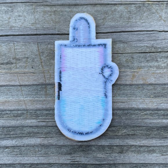 Iron On Patches Ice Cream Bar Embroidery Applique Patches Lot of 2 Unbranded - Picture 4 of 8